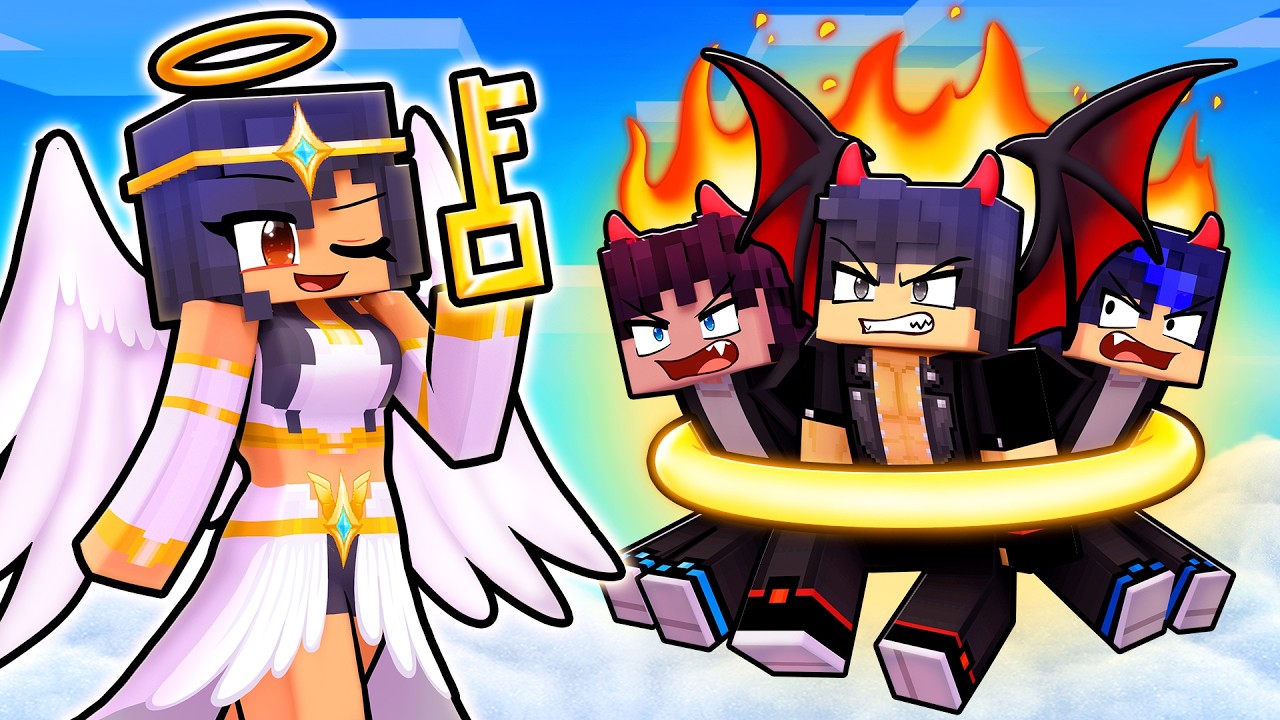 ANGEL running a DEMON PRISON in Minecraft!
