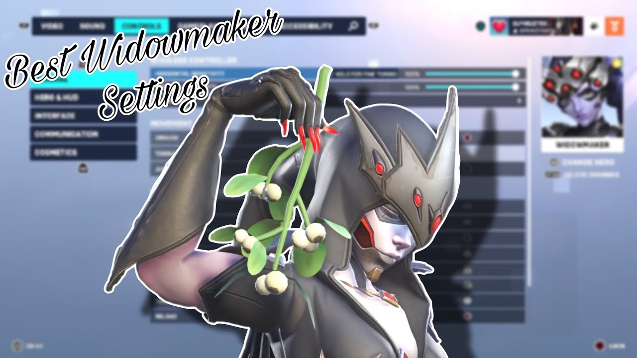Best Widowmaker Console Settings in Overwatch 2