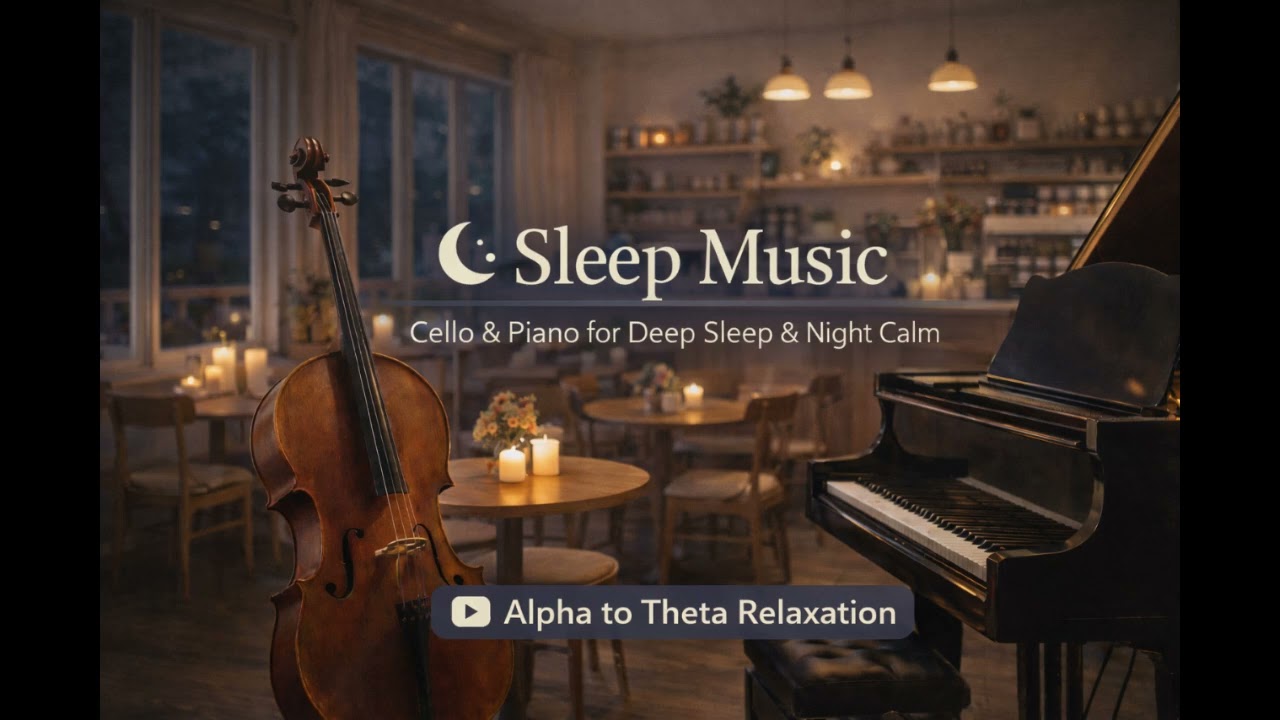 15 Minutes of Deep Sleep 🌙 Cello & Piano for Deep Relaxation & Night Calm