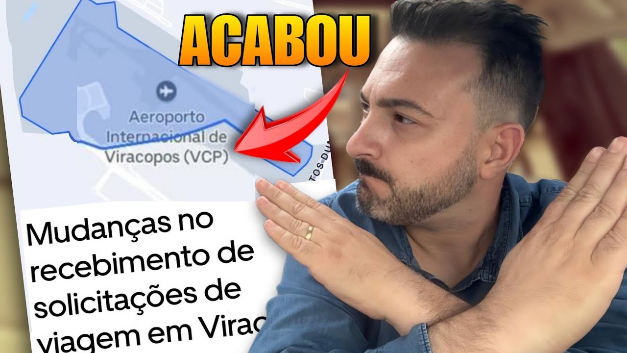 Uber DERRUBA FILA VIRTUAL no Aeroporto!