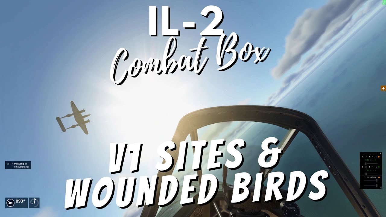IL-2 Combat Box Server - V-1 Sites & Wounded Birds
