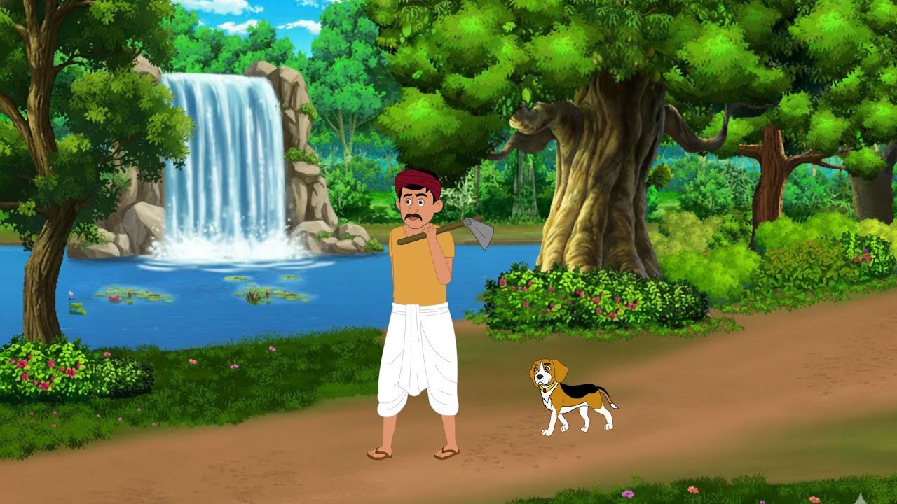 गरीब किसान और उसका चतुर कुत्ता l hindi kahani l moral stories l new cartoon video l stories 