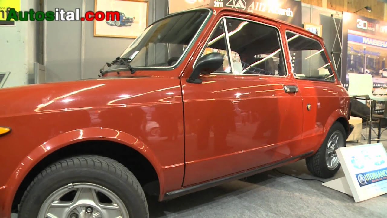 Rétromobile 2011 : Autobianchi A112 Abarth 70 HP de 1975