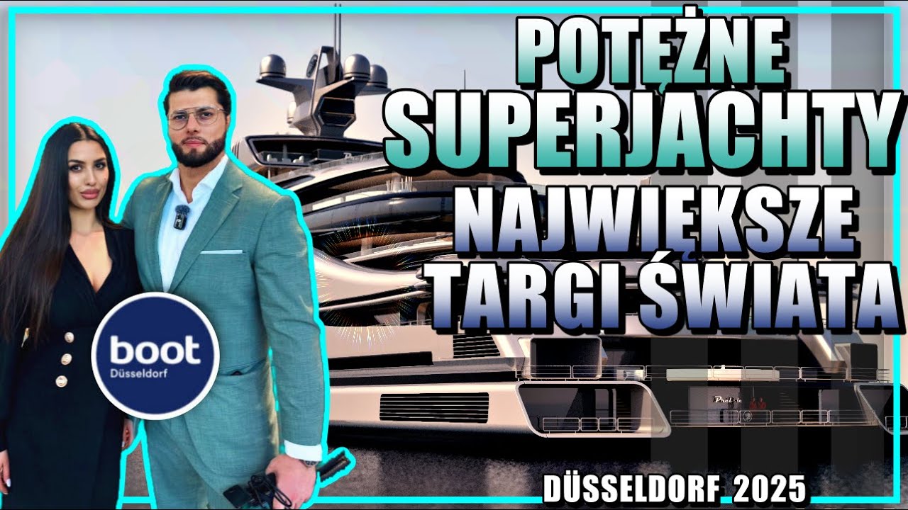 💰💰Miliardy pod dachem 😮Targi boot Düsseldorf 2025. Szczęka opada na widok tych superjachtów🛥