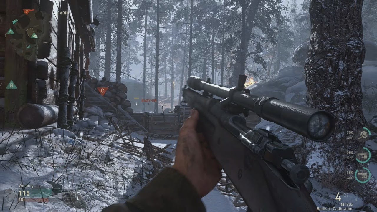 Very Epic SNIPER Mission from Call of Duty WW2