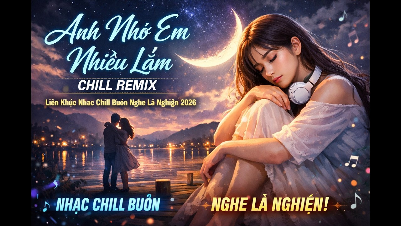 Anh Nhớ Em Nhiều Lắm – Chill Remix | Liên Khúc Nhạc Chill Buồn Nghe Là Nghiện 2026