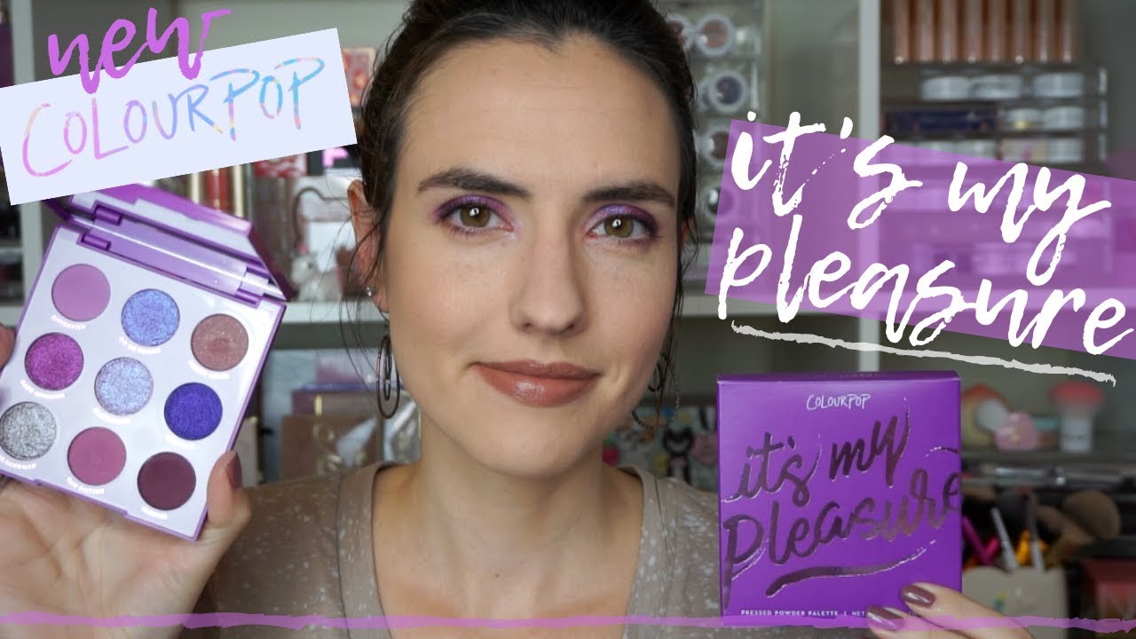 ColourPop It's My Pleasure Palette | Swatches + Tutorial