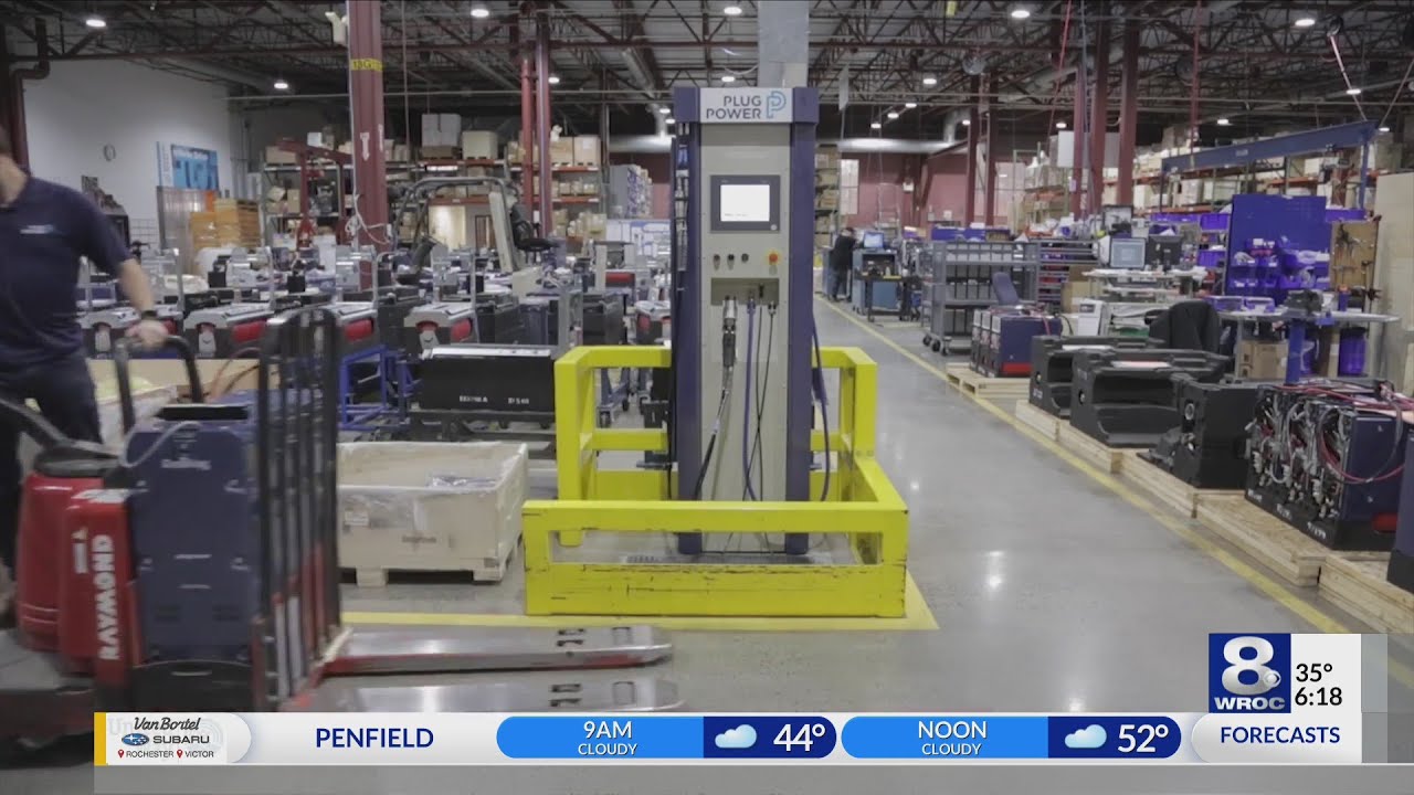 Plug Power has hundreds of job openings at its new facility in Henrietta