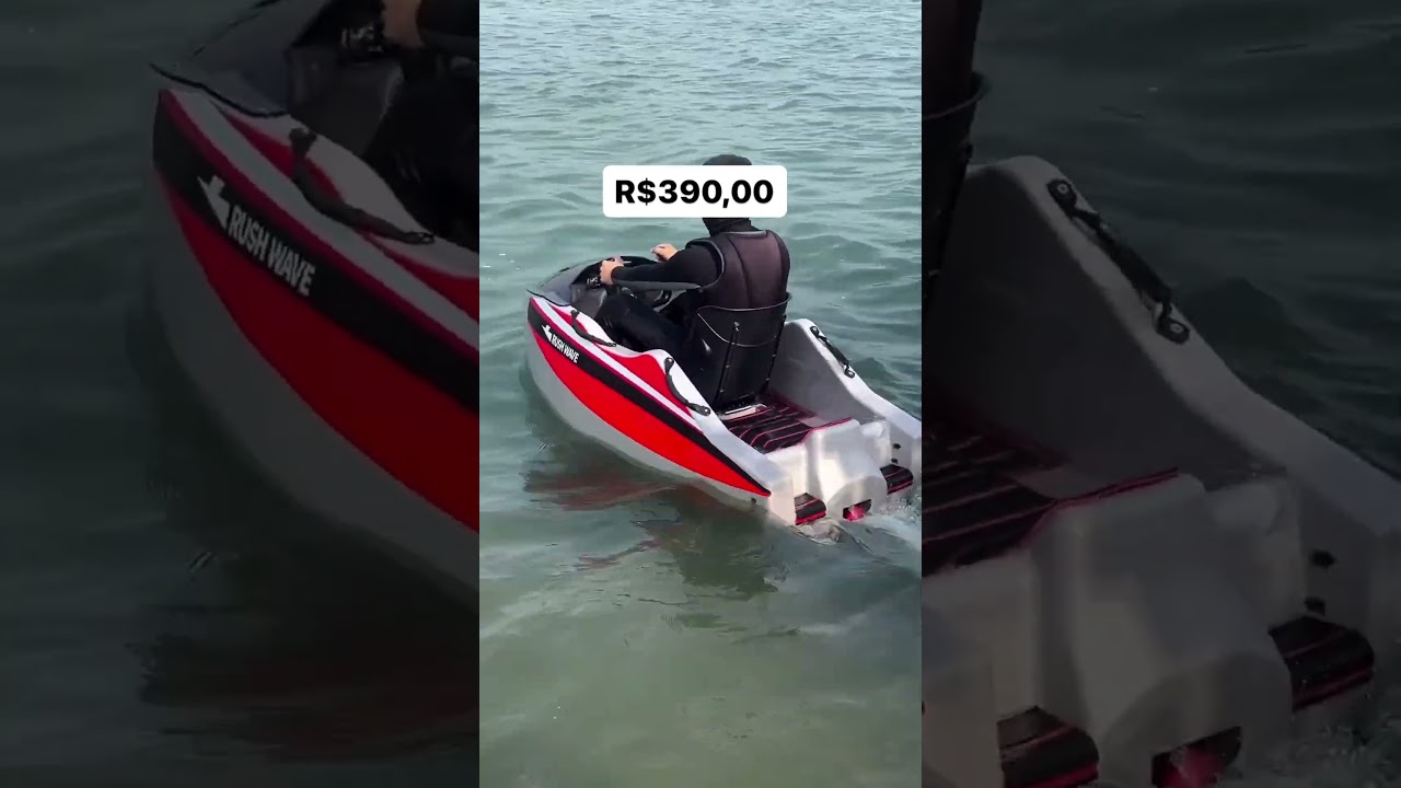 Mini Jet ski😂Tenha acesso a lista de fornecedor com 60% OFF de desconto, descri&ccedil;&atilde;o do canal!