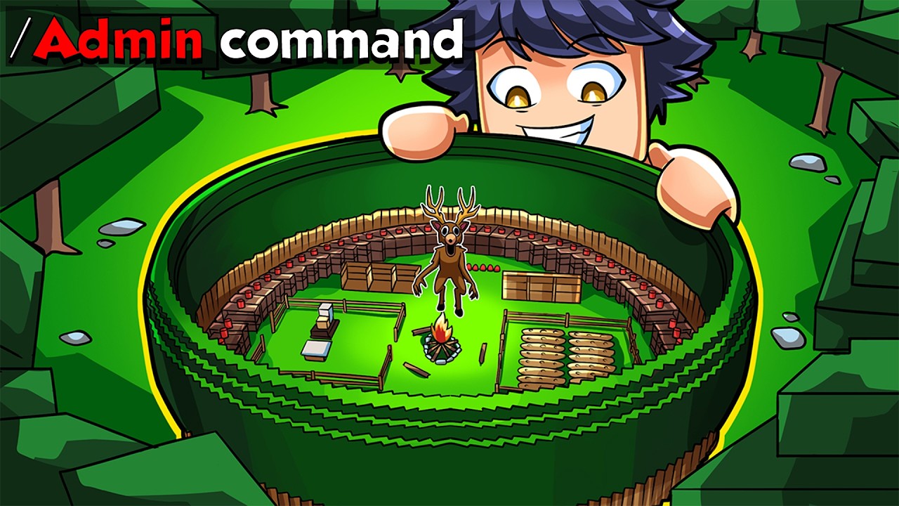 J'ai obtenu les Commandes d'Admin dans 99 Nuits dans la Forêt !