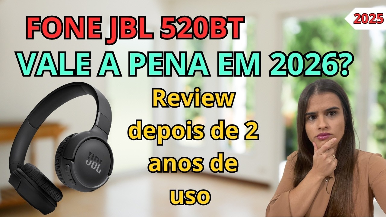 JBL 5JBL 520BT Vale a Pena em 2026? | Review Depois de 2 Anos de Uso20BT Vale a Pena em 2026?