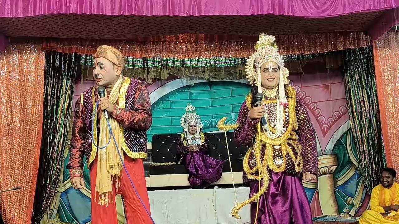 असुर की झांकी में सुरेश कक्कड़ द्वारा धमाकेदार कॉमेडी रामलीला प्रोग्राम पहाड़ी भिटारी 