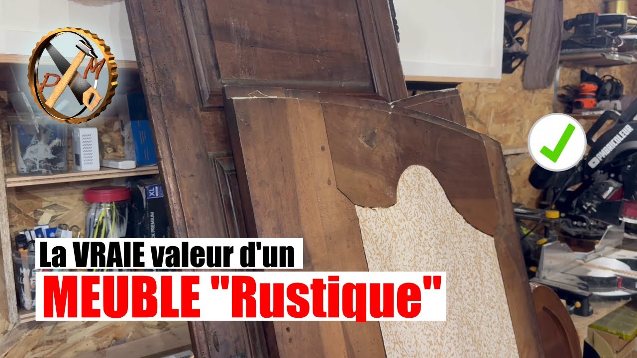 J’ai acheté des meubles CAMPAGNARDS. Qu’est-ce que ça vaut ? 3 CONSEILS (de bricoleur)