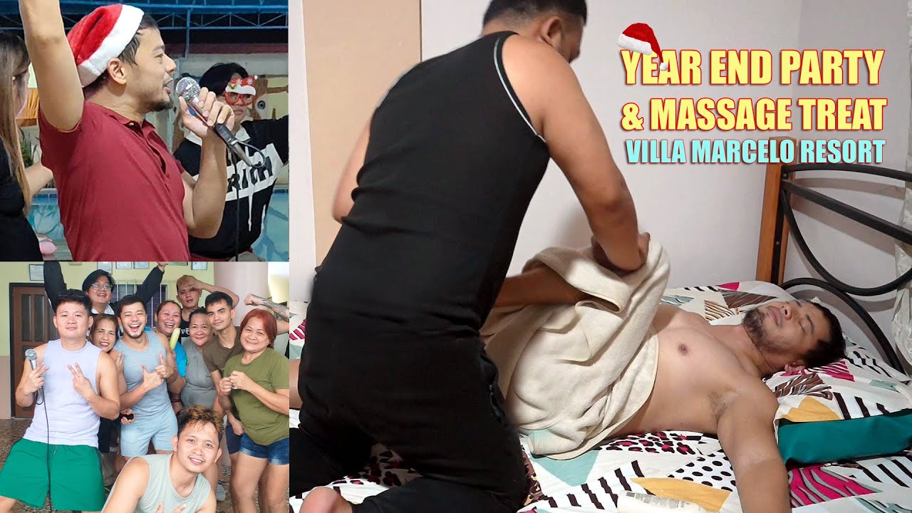 YEAR END CHRISTMAS PARTY and MASSAGE TREAT I VILLA MARCELO RESORT I MasaheKing Wellness Spa I 2025