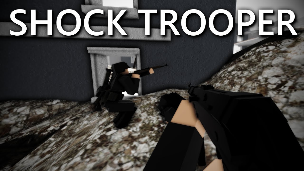 SHOCK TROOPER in Roblox Scorched Earth