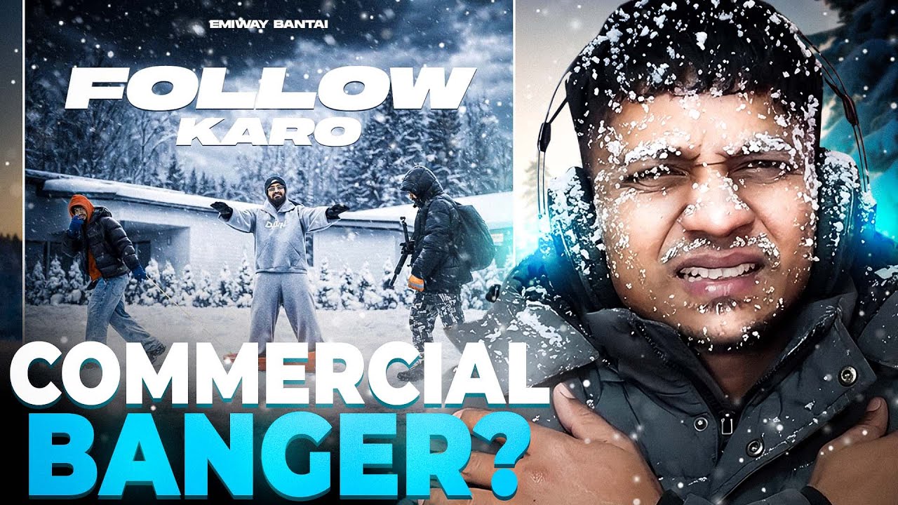 EMIWAY BANTAI - FOLLOW KARO | DRAMA | XXNY REACTION