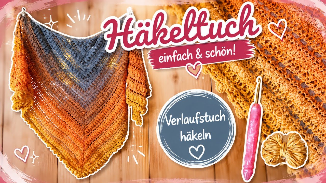 #171 Tuch Timmy Time häkeln / Anleitung / Kathrinchen Kirschblüte / Unikathies Bobbel Tutorial