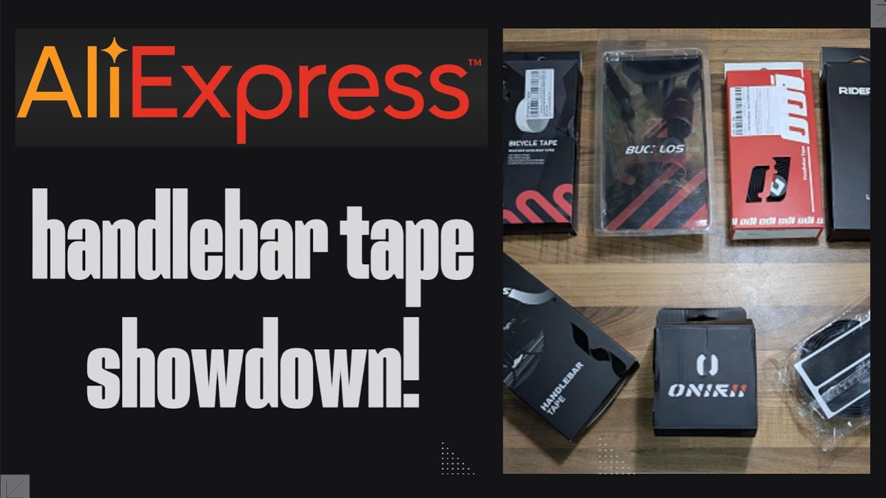 AliExpress Handlebar Tape Showdown: Comparing Multiple Tapes with Surprising Results!