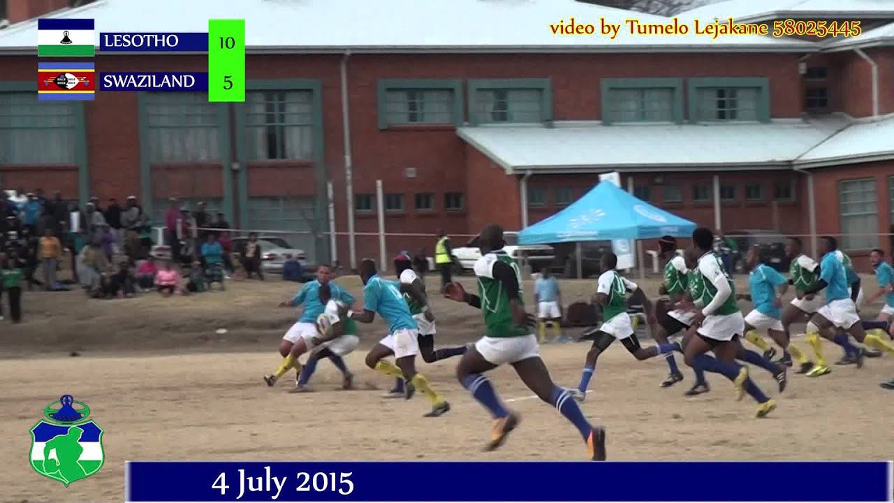 LESOTHO VS SWAZILAND RUGBY