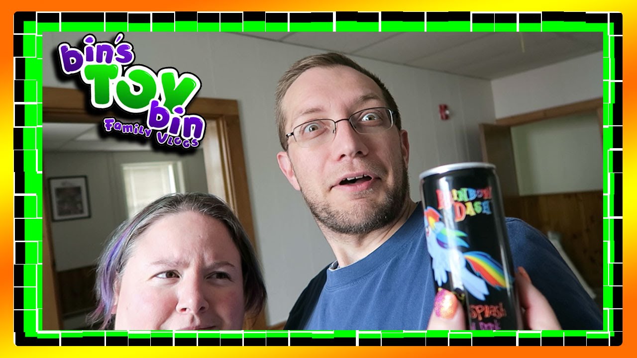 Rainbow Dash Fizzy Drink?? 5.16.2016 | Bins Toy Bin Daily Vlogs