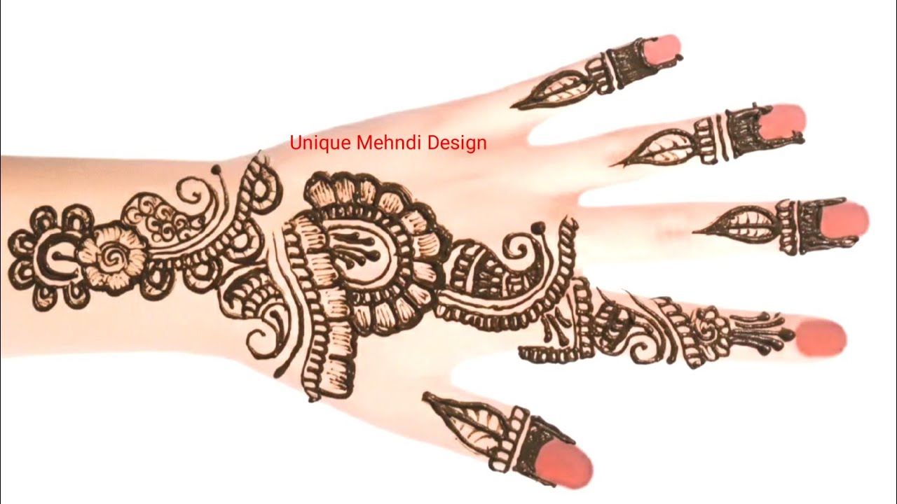 Easy Mehndi Design for Beginners | Beautiful Henna Art Stylish Back Hand Mehndi Design 2026 | Unique