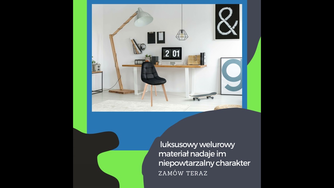 Krzesła Welurowe - Luksus w Twoim Domu!