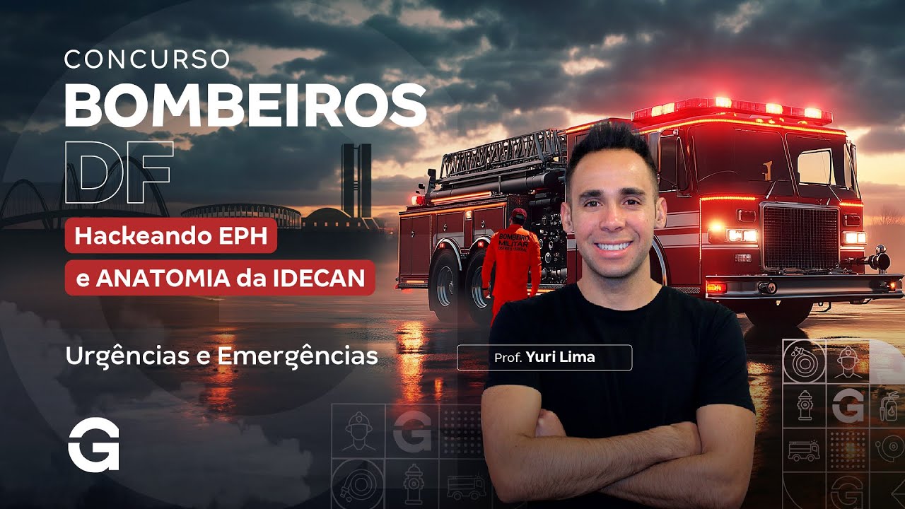 Concurso Bombeiros DF: Urgências e Emergências  da IDECAN