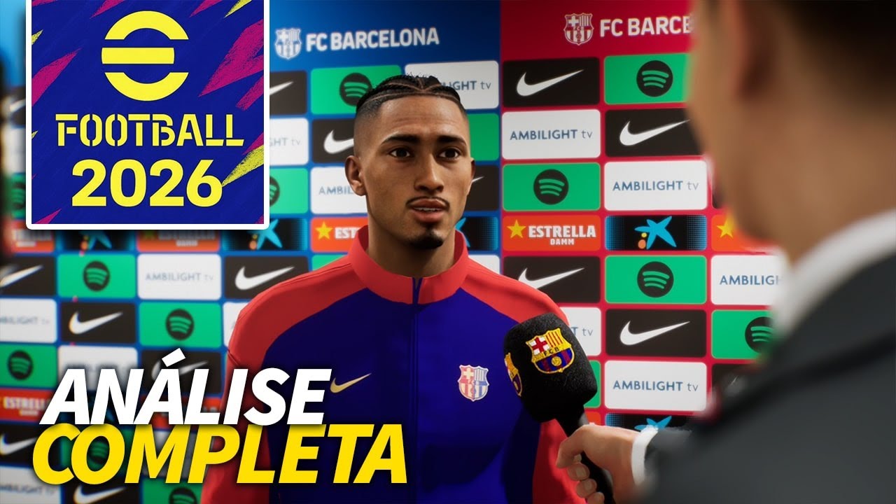 EFOOTBALL 2026 (PES 2026) ANÁLISE COMPLETA!