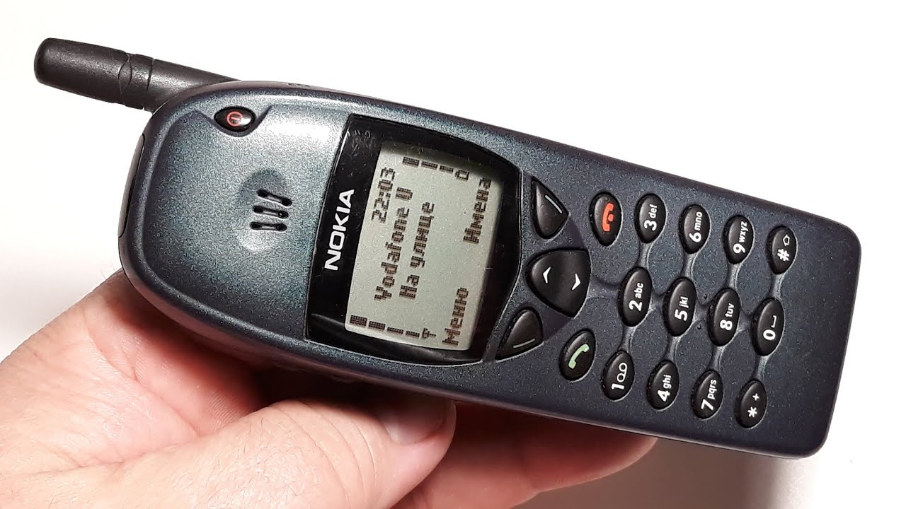 Nokia 6110. Капсула времени из Германии. Чистый немец 1999 года ориг. и русским языком. Retro phone