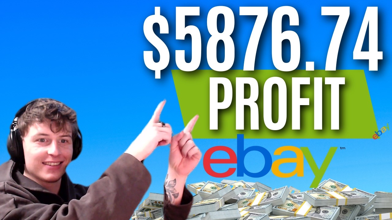 Мы управляли аккаунтом клиента на eBay и принесли ему прибыль в размере 5 876,74 долларов.