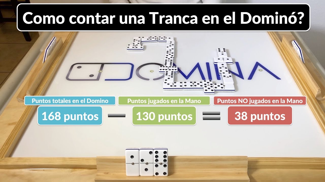 Como contar una Tranca en el Dominó?