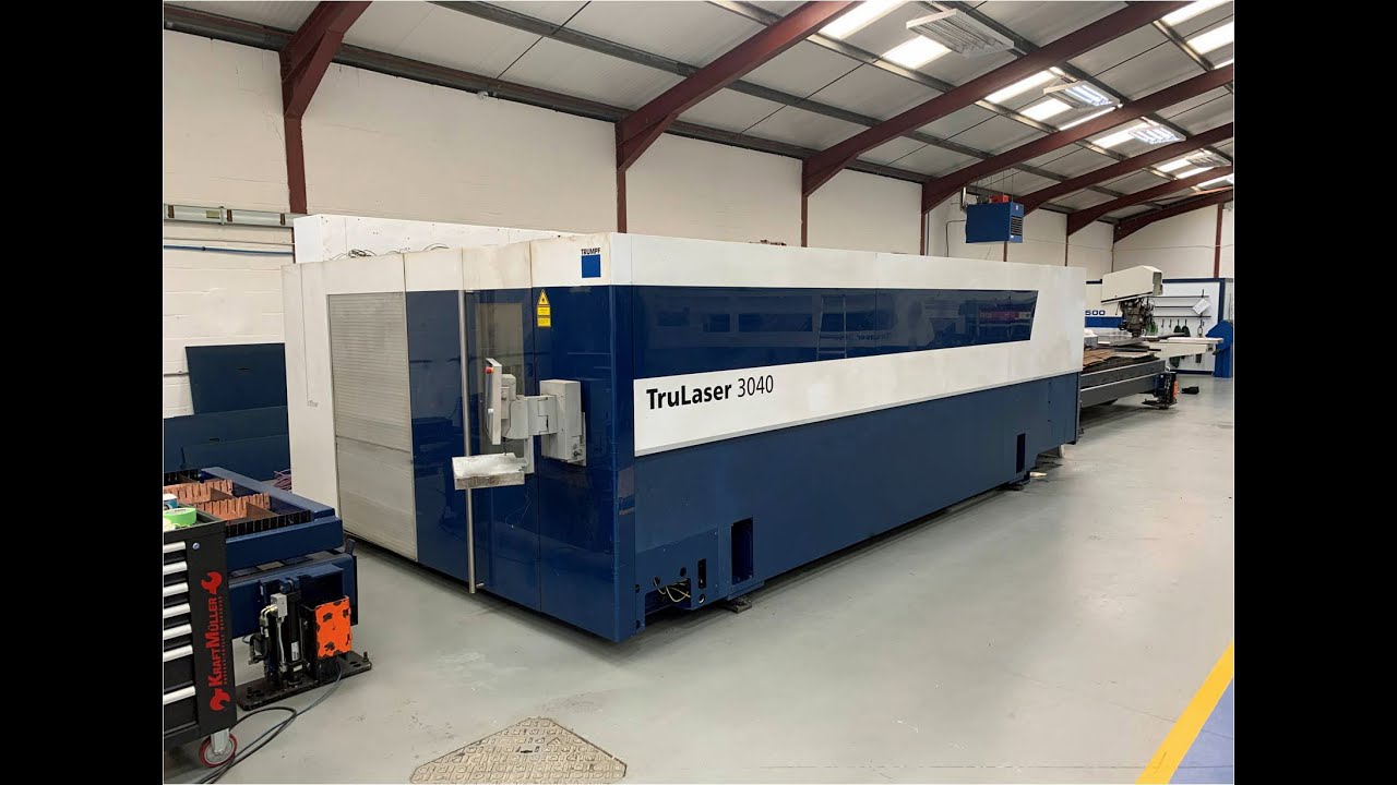 TRUMPF TruLaser 3040 Fiber For Sale At Severn Machines