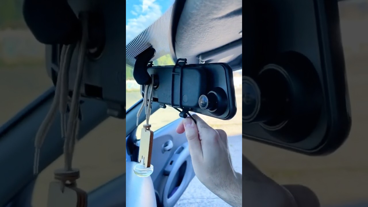 ESPEJO RETROVISOR CON CÁMARA! 🚙 Azdome Mirror Dashcam
