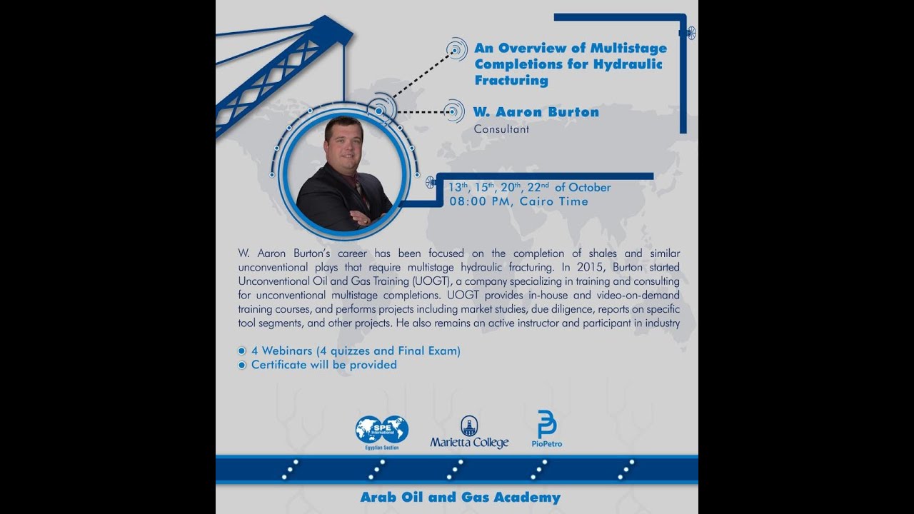 An Overview of Multistage Completions for Hydraulic Fracturing, Eng. W. Aaron Burton, Lecture 02/04