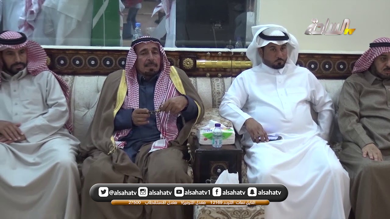 حفل ابناء الشيخ بنيان السحالي رحمه الله على شرف الشيخ شافي بن ناصر ال شافي شيخ قبيلة بني هاجر
