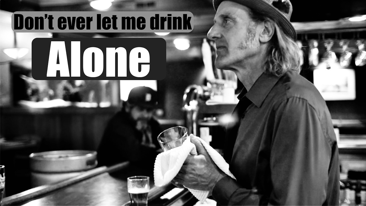 I NEVER drink ALONE!  Won't you join me in a toast?  Make me such a happy host.  Inever drink alone.