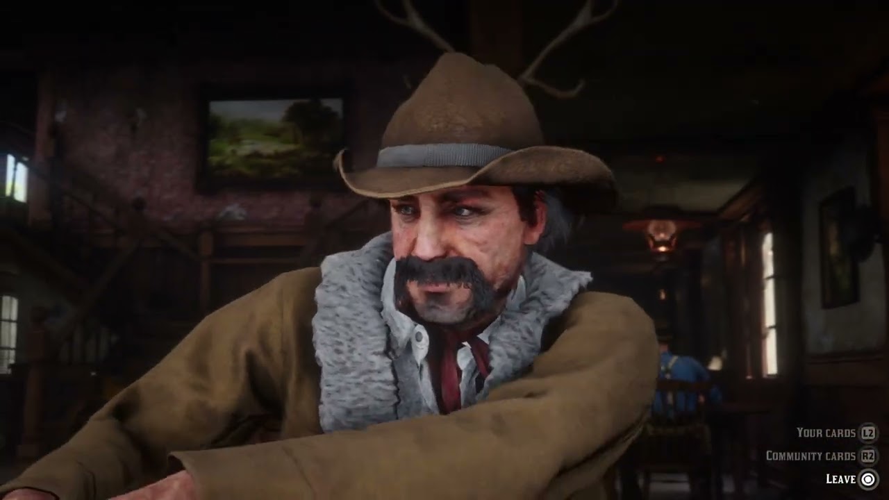 Red Dead Redemption 2 - Texas hold 'em