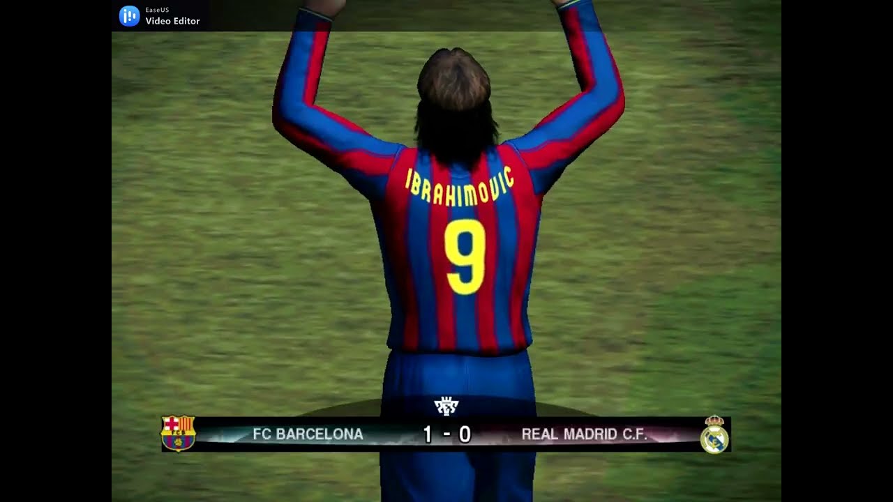 PES 2010 BARCELONA VS REAL MADRID