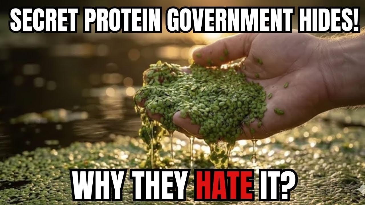 TWICE THE PROTEIN OF EGGS. GROWS IN A WEEK. WHY EVERY GOVERNMENT WANTS IT GONE!!! 