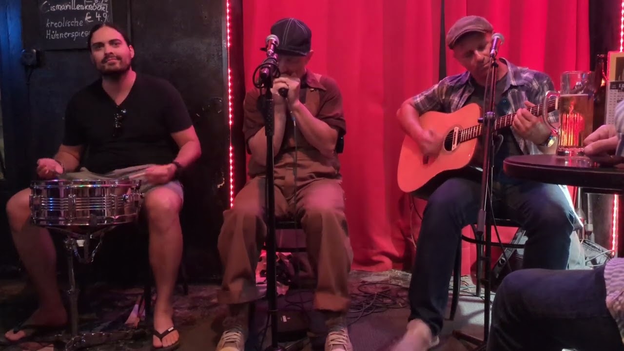 Roland Stinauer, Gerry Lülik, Gottfried Baumgartner ‎@louisianabluespubwien1862, 20. Juli 2024