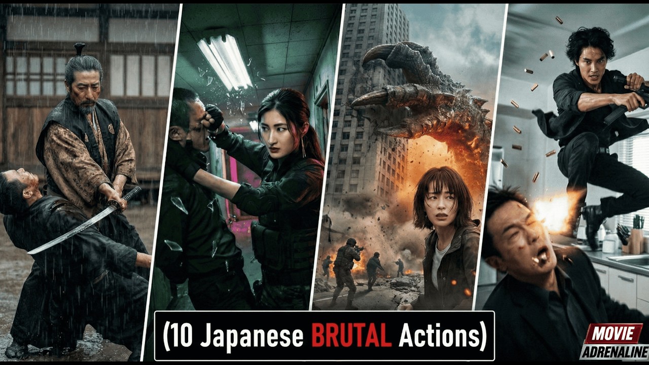 Top ​10 Best Japanese BRUTAL Action Movies On Netflix & Prime | Must Watch