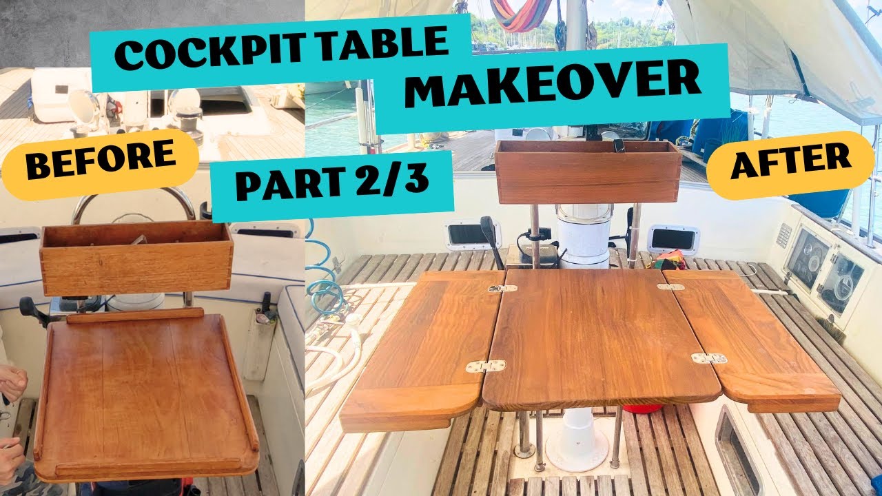 COCKPIT TABLE EXPANSION USING DOUBLE PIN HINGE PART 2 /3  | EP 137