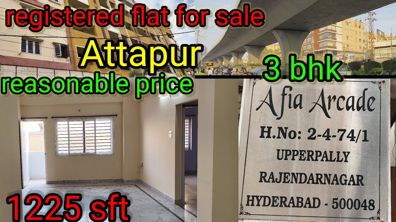 Reasonable price flat for sale at #Attapur #hyderabad
