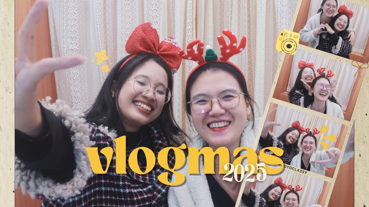vlogmas | đi cà phê và chụp photobooth vào mùa mưa đà nẵng