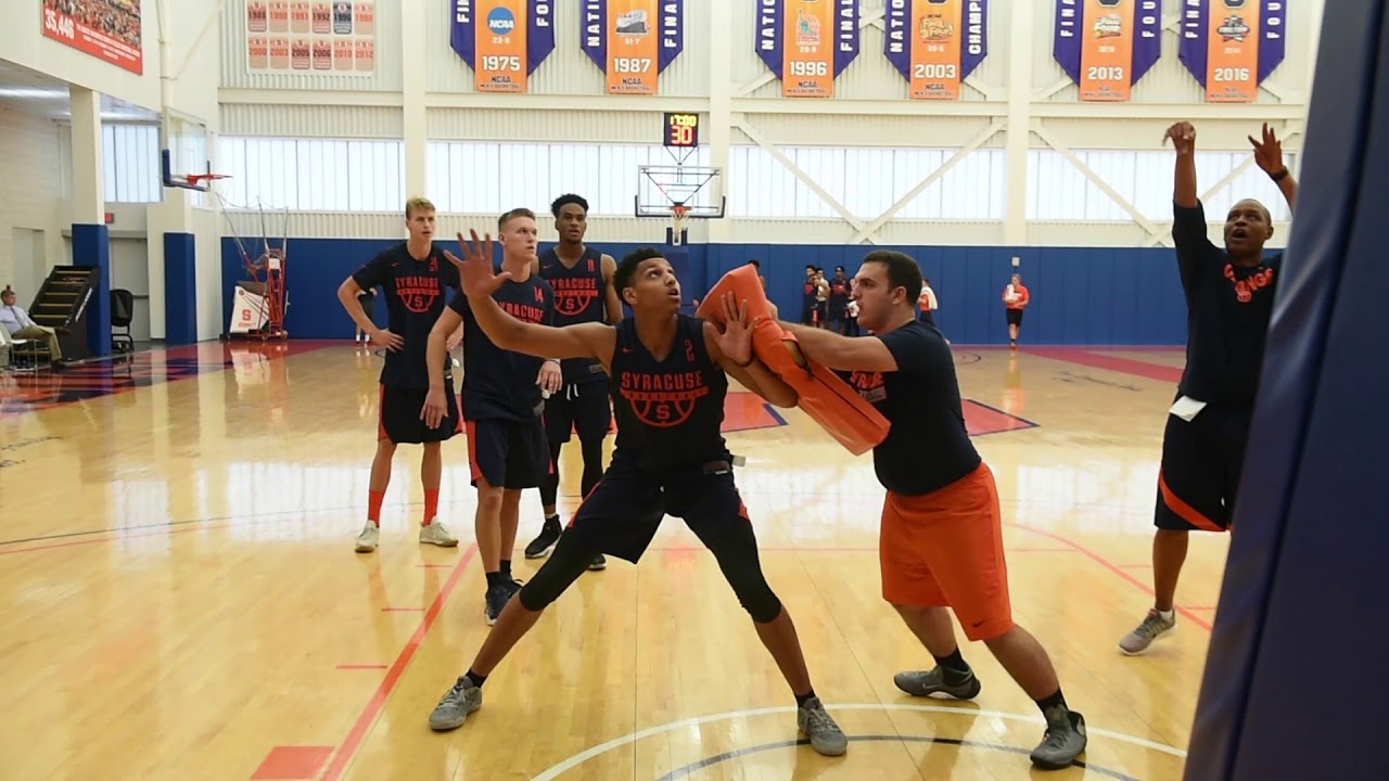 Syracuse University Basketball first practice