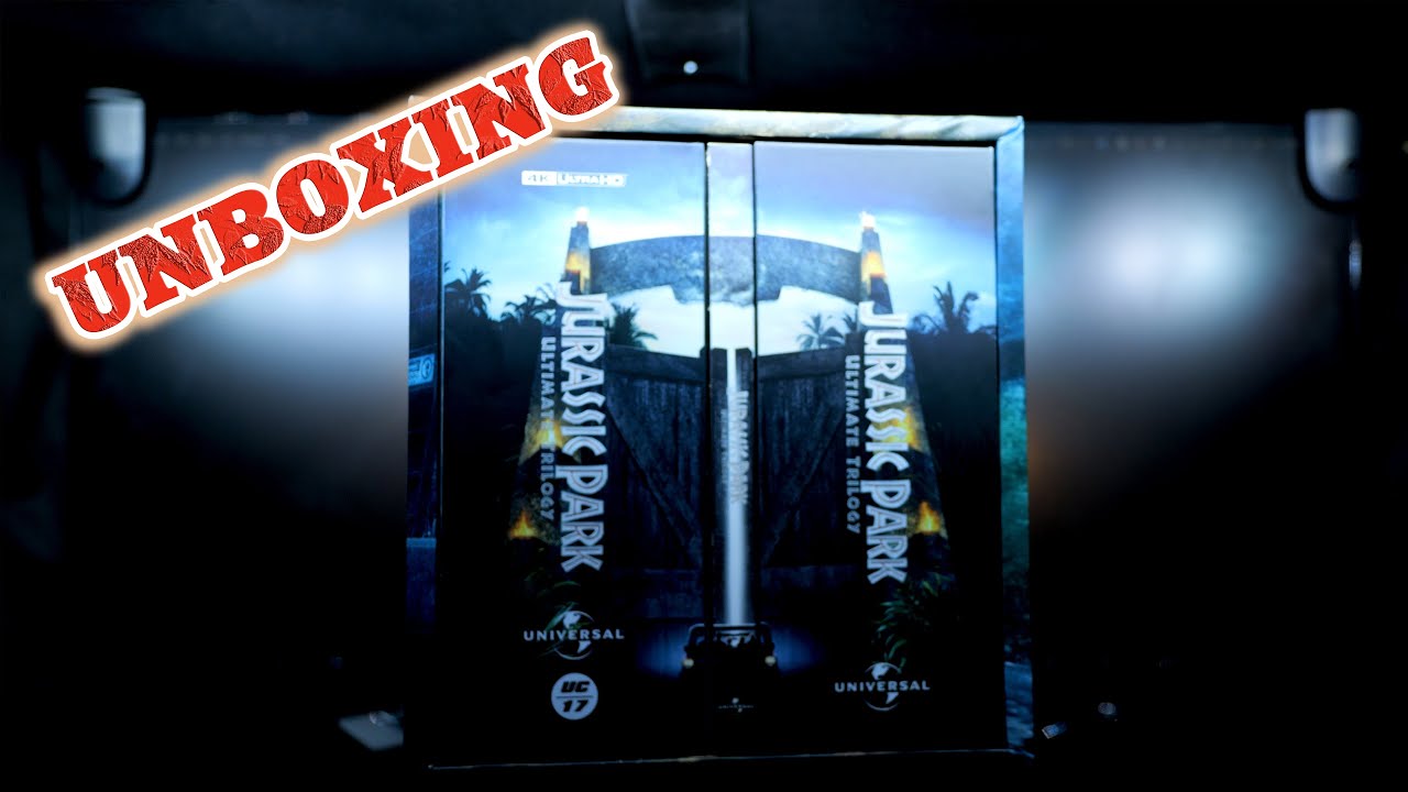 Jurassic Park Ultimate Trilogy  UHD CLUB UNBOXING (4k)