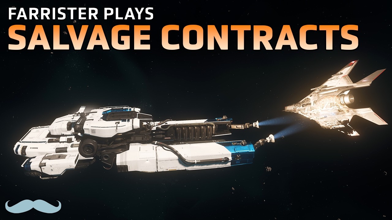 Возвращение к контрактам на спасение новичков | Игровой процесс Star Citizen 4.1 4K