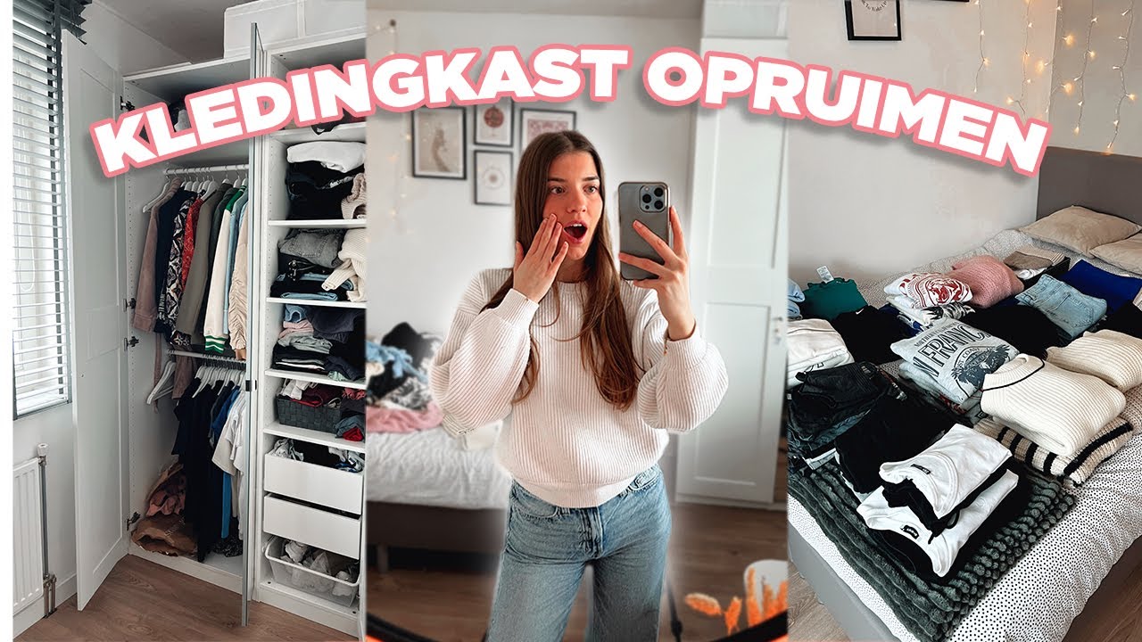 KLEDINGKAST OPRUIMEN 👗😱 *gaat alles weg!? ☆ Zenne Bakens