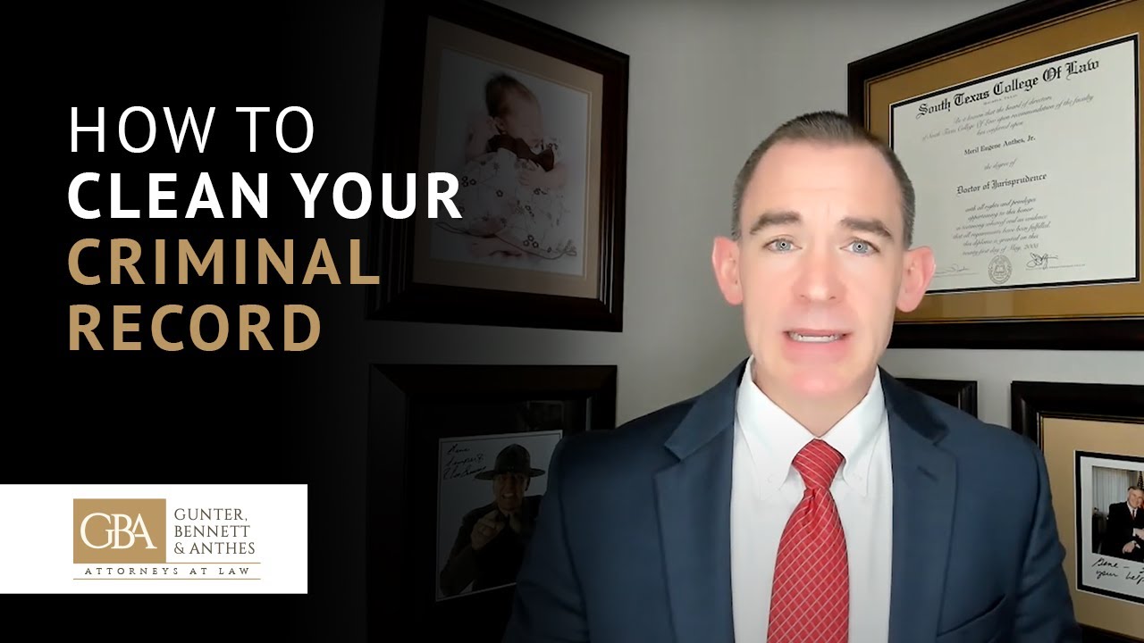 How to Clean Your Criminal Record (and Get it Expunged!)