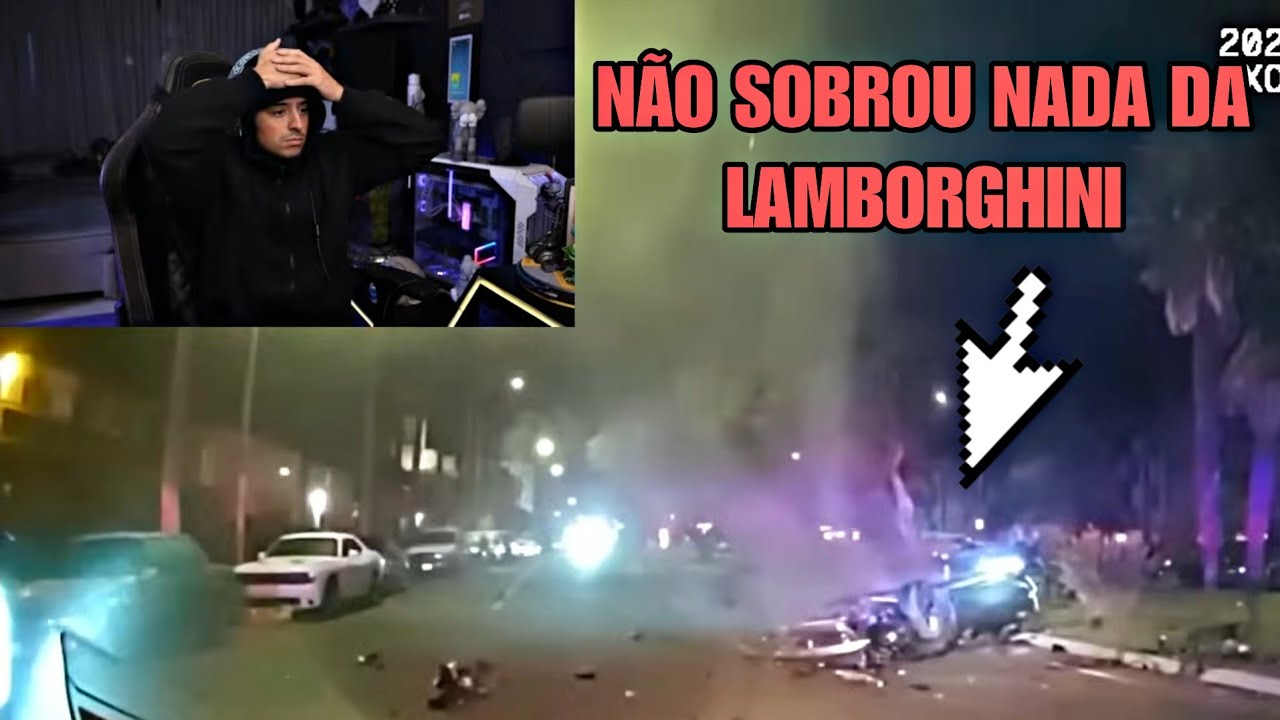 LOUD CORINGA REAGINDO - SUPER CARROS DANDO FULGA NA POLÍCIA DOS ESTADOS UNIDOS 